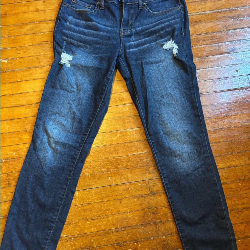Aeropostale Women's Distressed Blue Jeans